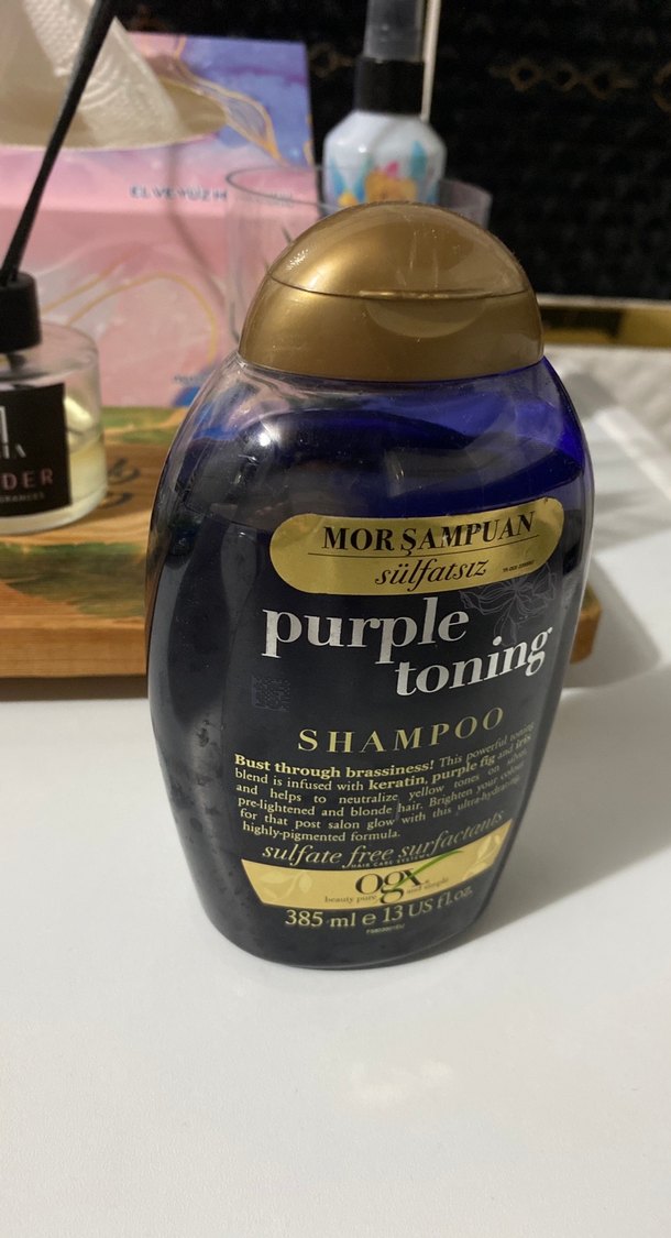 Sülfatsız Mor Tonlama Şampuanı 385ml - Görsel 4