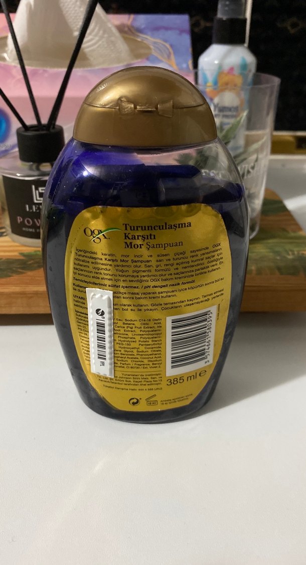 Sülfatsız Mor Tonlama Şampuanı 385ml - Görsel 2