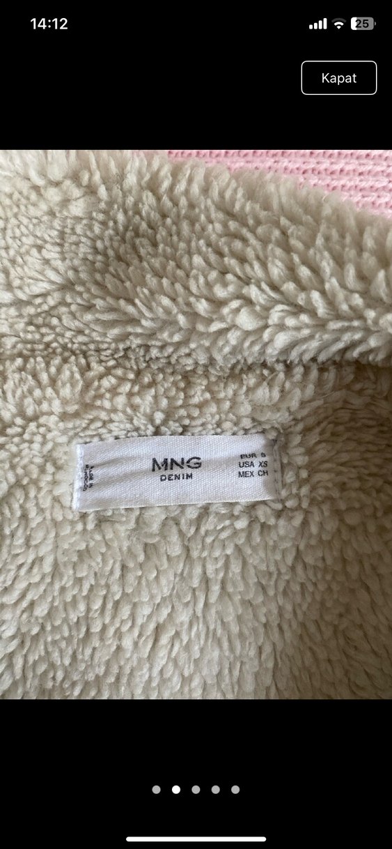 Kadın Mavi Oversize Kot Ceket - Görsel 3