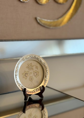 yuvarlak çerçeveli tezhip - Görsel 2