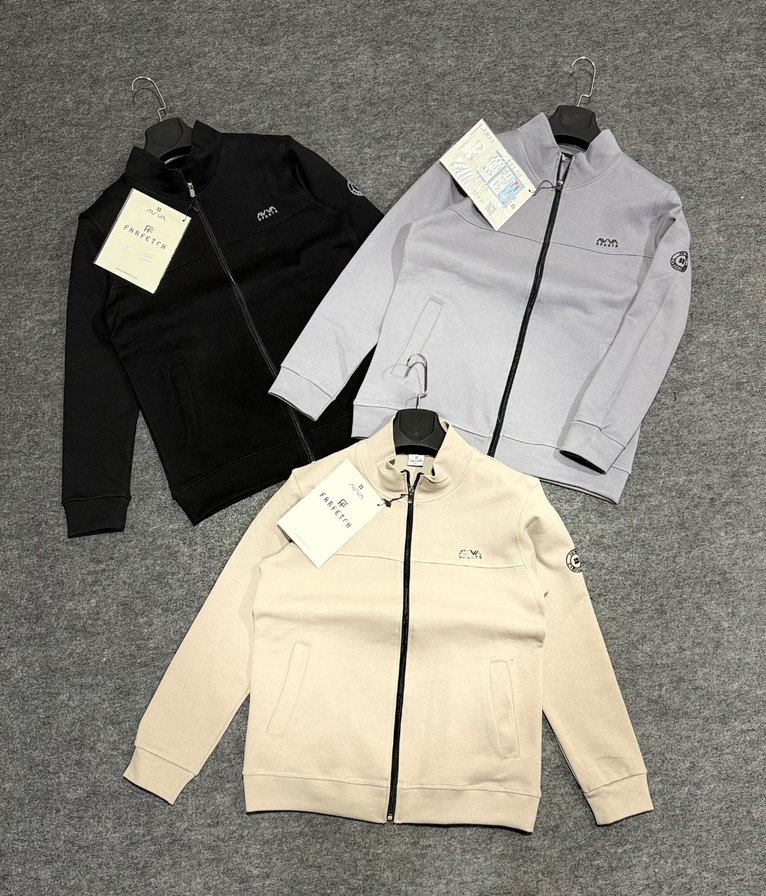 Avva Siyah Fermuarlı Çeket - Görsel 2