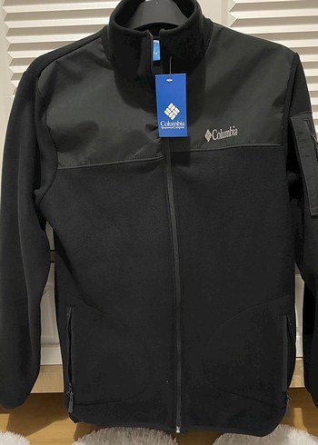 Columbia Siyah Fermuarlı Erkek Ceket - Görsel 3