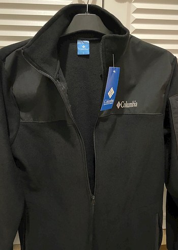 Columbia Siyah Fermuarlı Erkek Ceket - Görsel 4