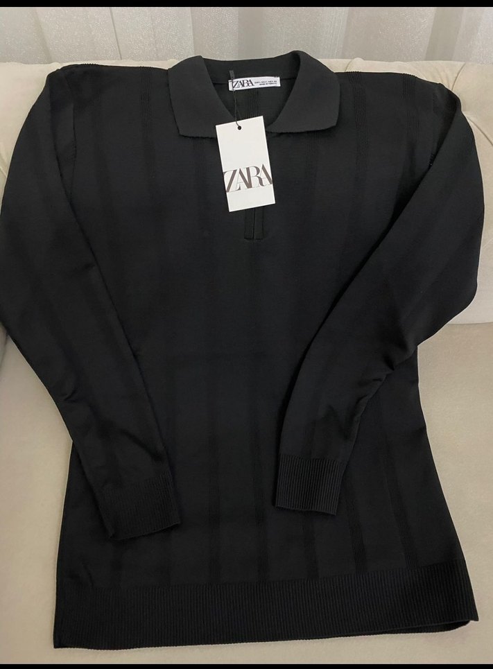 Zarif Fermuarlı Erkek Polo Tişörtü - Görsel 3