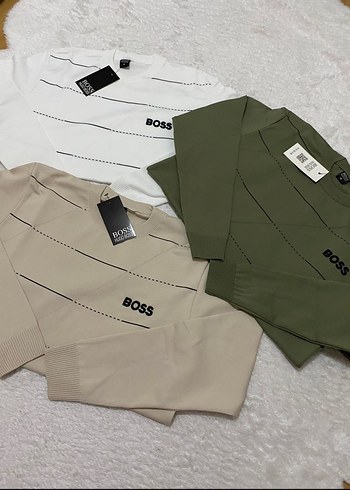 BOSS Erkek Lacivert Sweatshirt orjinal etiketli - Görsel 3