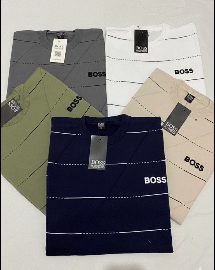 BOSS Erkek Lacivert Sweatshirt orjinal etiketli - Görsel 5