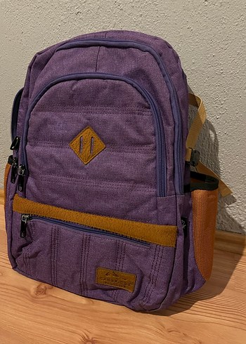 cambridge polo mor sırt çantası - Görsel 2