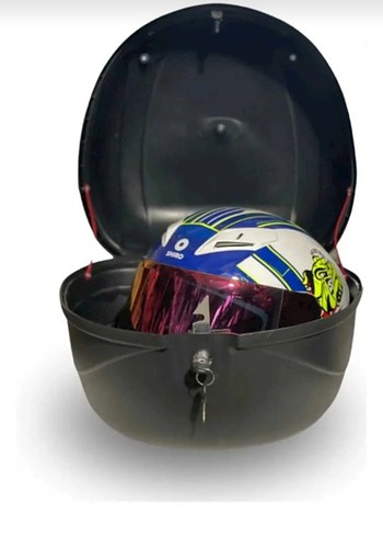 Siyah Mat Motosiklet Bagajı 35 lt - Görsel 3