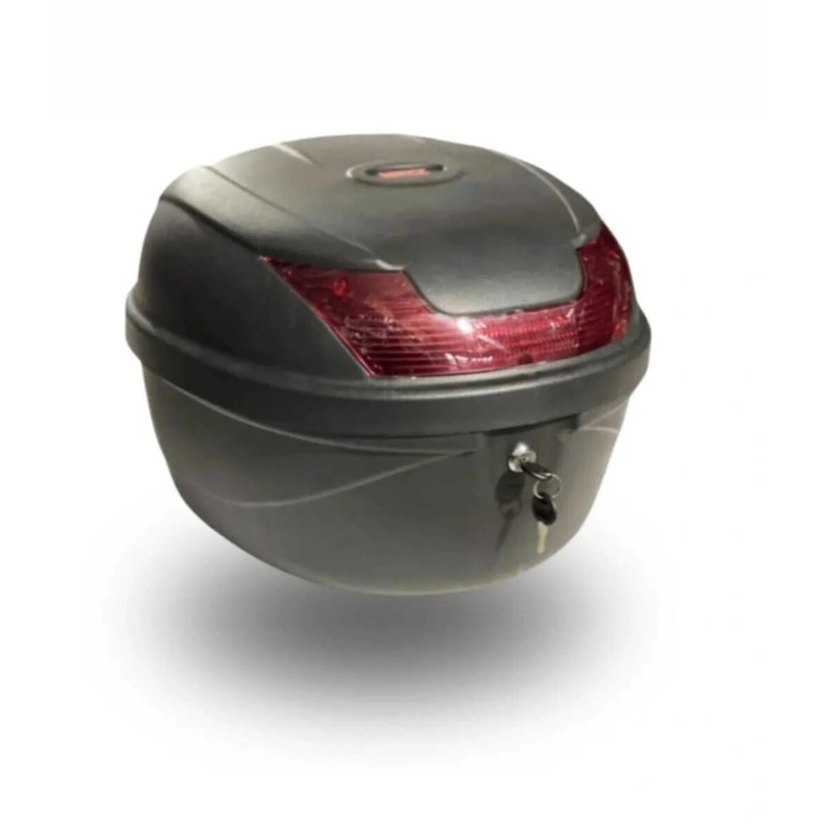 Siyah Mat Motosiklet Bagajı 35 lt - Görsel 2