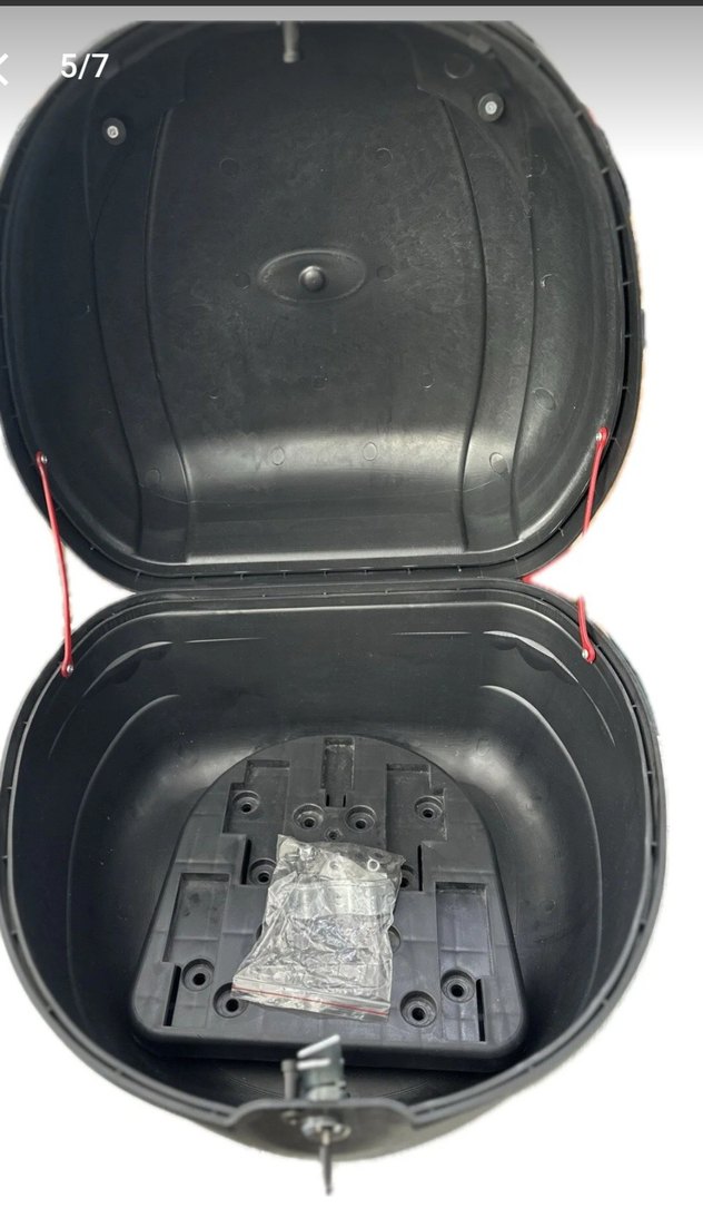 Siyah Mat Motosiklet Bagajı 35 lt - Görsel 4