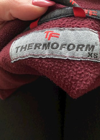 Bordo Fermuarlı Kadın Sweatshirt - Görsel 5