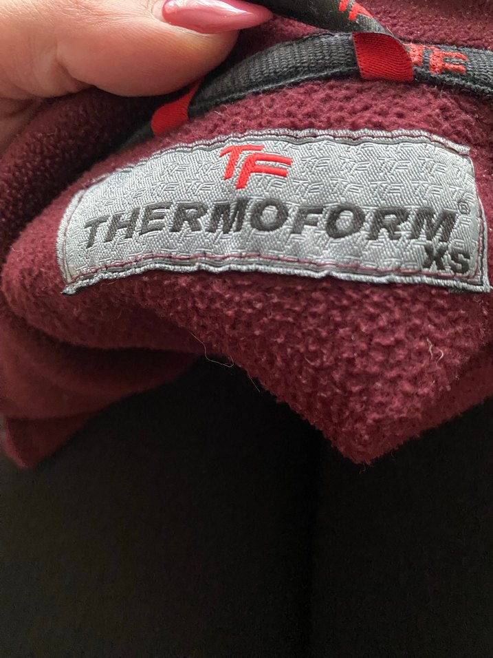 Bordo Fermuarlı Kadın Sweatshirt - Görsel 5