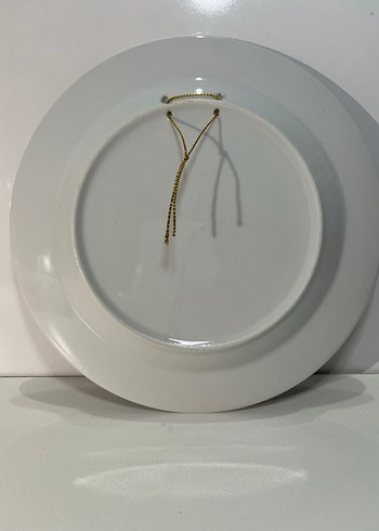 Beyaz İtalya Hatıra Dekoratif Tabak - Görsel 2