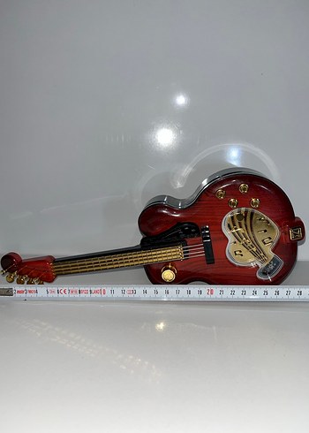 Siyah Gitar Şeklinde Müzik Kutusu - Görsel 8