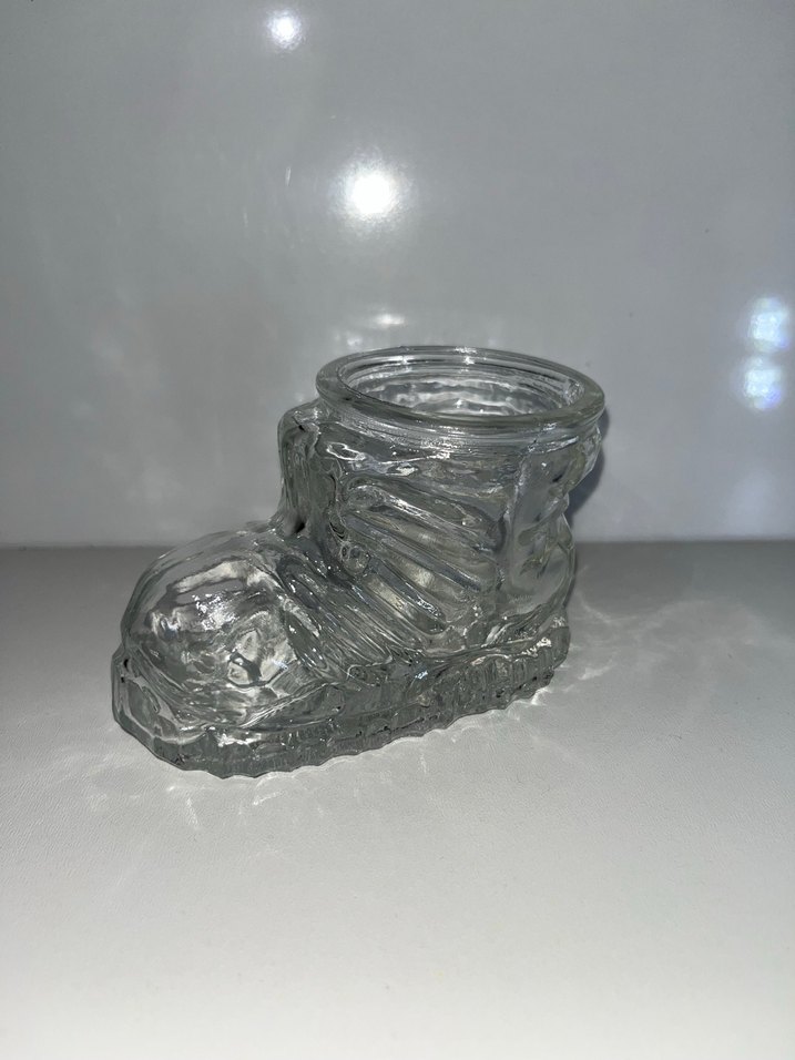 Şeffaf Vintage Erkek Botu Biblo - Görsel 3