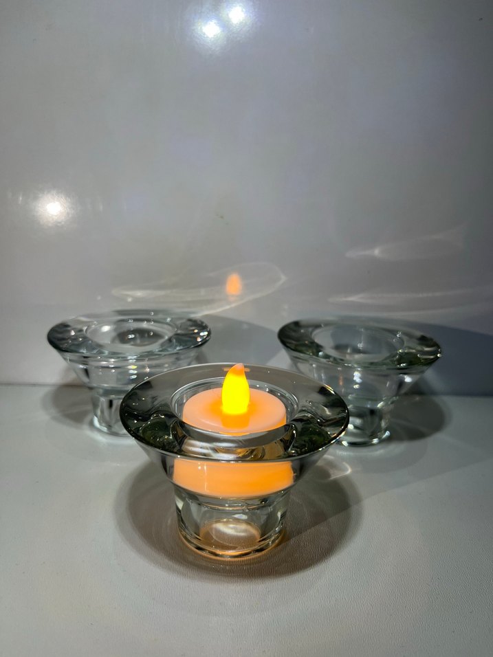 Kristal Mumluk Seti - Görsel 2