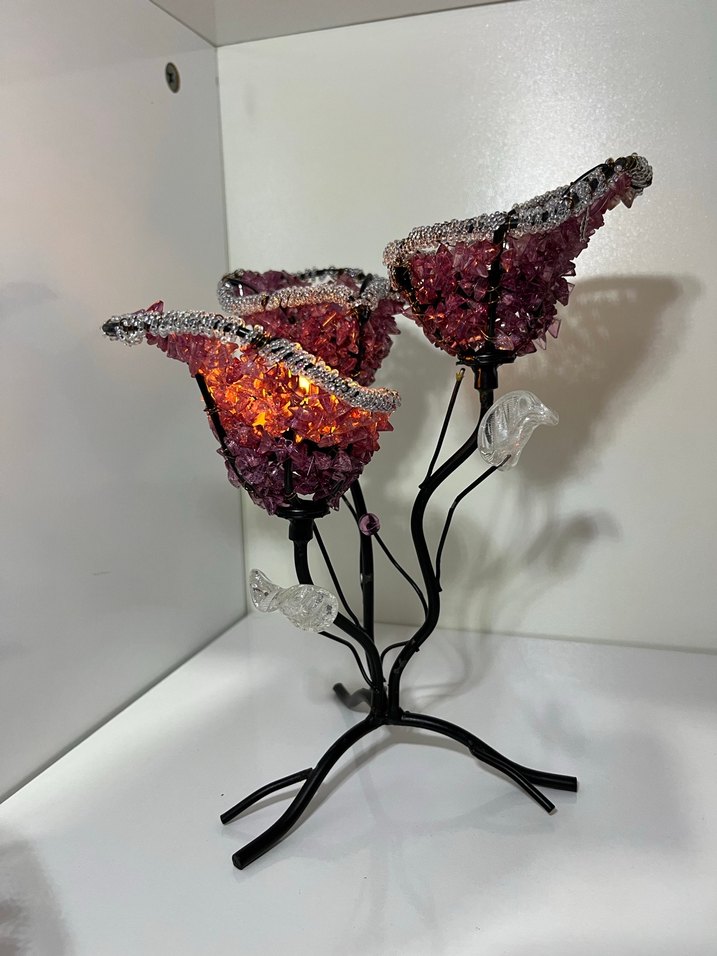 Mor Dekoratif Mumluk Seti - Görsel 3