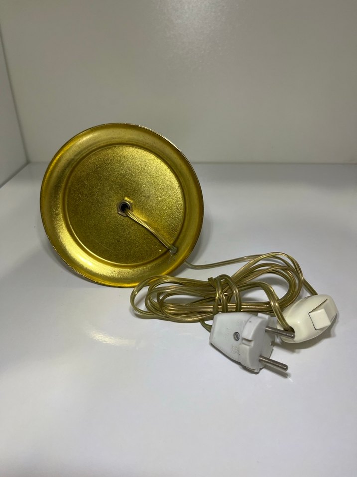 Ahşap ve Metal Masa Lambası Beyaz Işık - Görsel 5