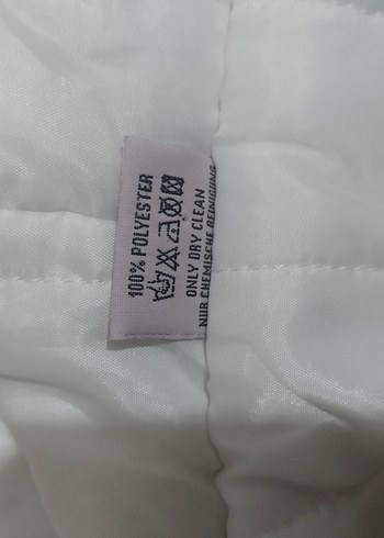 Kız Çocuk Beyaz Kürk Detaylı Ceket - Görsel 10