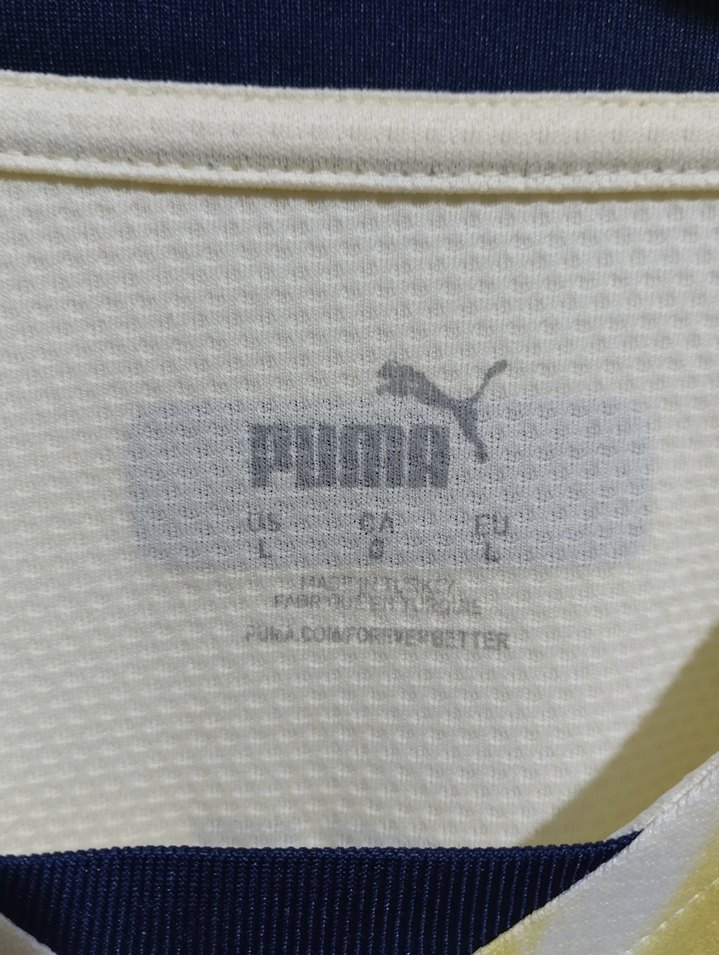 Sarı Batik Desenli V Yaka Erkek Tişört - Görsel 3