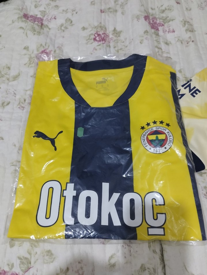 Erkek Sarı-Lacivert Kısa Kollu Forma - Görsel 3