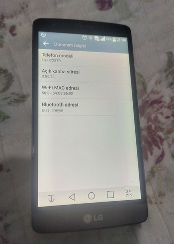 lg g3 beat telefon - Görsel 6