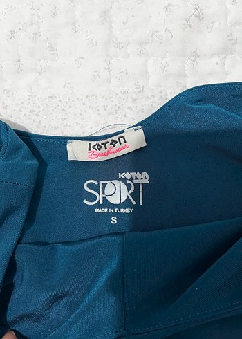 Lacivert Spor Sütyeni Midi Boy - Görsel 2