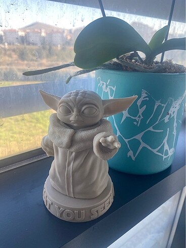 Bebek Yoda 3 boyutlu baskı