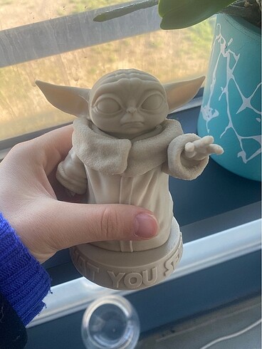  Beden Bebek Yoda 3 boyutlu baskı