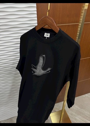 Siyah Baskılı Uzun Kollu Tüm Bedenler Mevcut - Görsel 2