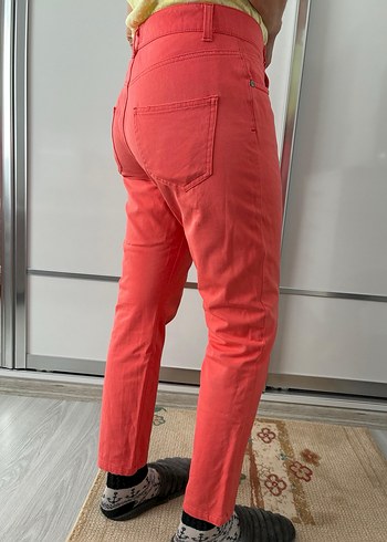 Diesel Kadın Rahat Kesim narçiçeği Pantolon - Görsel 2