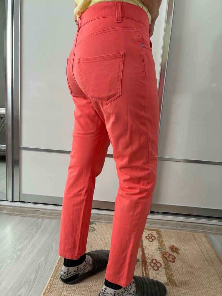 Diesel Kadın  Rahat Kesim narçiçeği Pantolon - Görsel 2