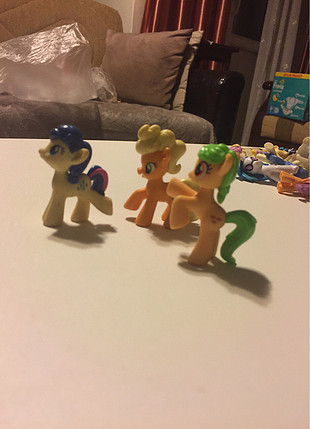 3 Adet My Little Pony
