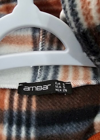 Düğmeli Ekose Desenli Kadın Ceket - Görsel 3