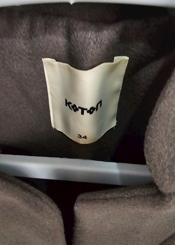 Antrasit Renk Kadın Kaban - Görsel 3