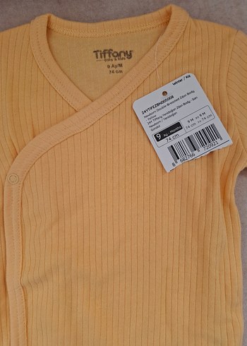 Tiffany Uzun Kollu Örme Bebek Body - Görsel 2