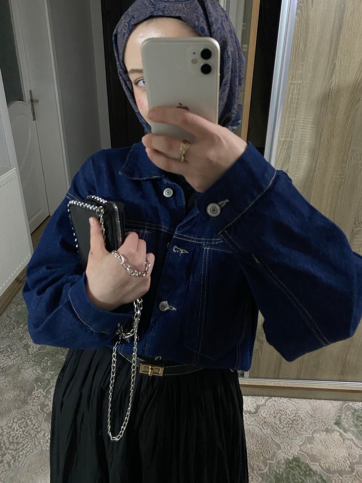 Addax kadın Denim Ceket - Görsel 2