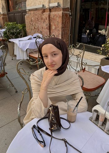 Beyaz Drapeli Midi Kadın Elbise - Görsel 2