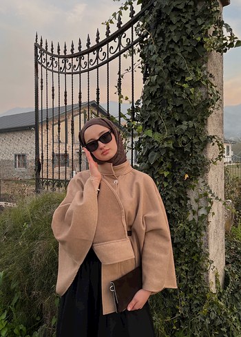 Kadın panço - Görsel 2