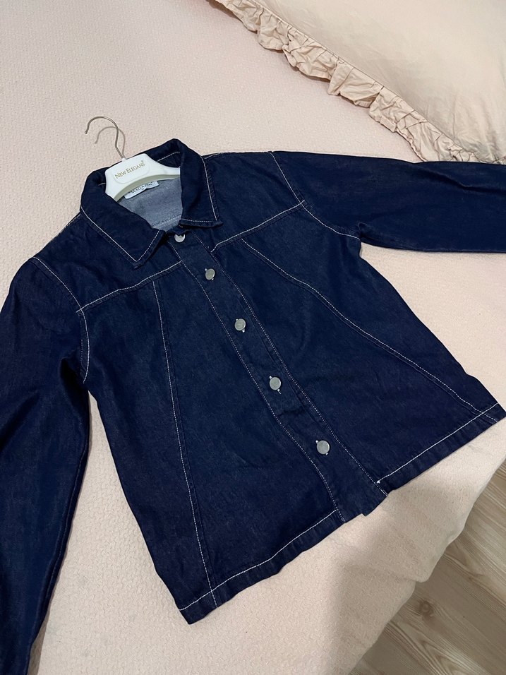 Kadın kot etekli takım - Görsel 2