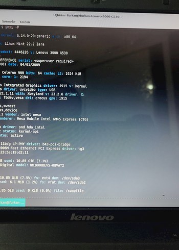 Lenovo 3000 G530 Bakımlı Kullanıma Hazır Tertemiz - Görsel 7