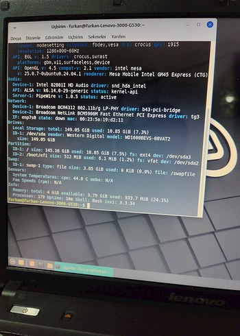 Lenovo 3000 G530 Bakımlı Kullanıma Hazır Tertemiz - Görsel 8