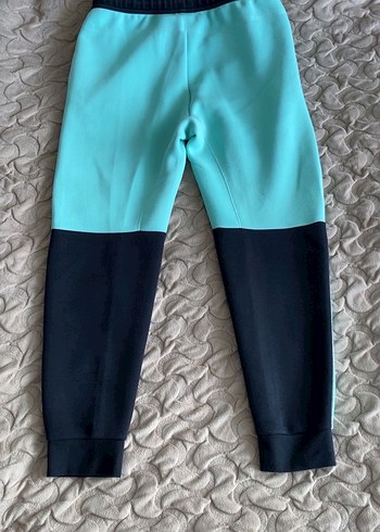 Orijinal Nike Erkek Turkuaz Tech Fleece Eşofman takımı - Görsel 7