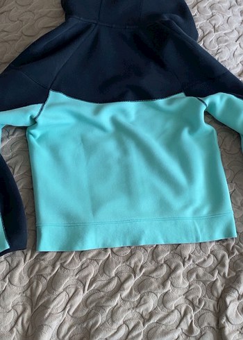 Orijinal Nike Erkek Turkuaz Tech Fleece Eşofman takımı - Görsel 5