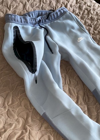 Nike Bebek Mavisi Erkek Tech Flece Eşofman Takımı - Görsel 8