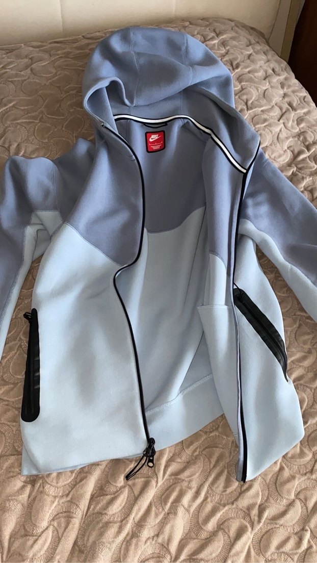 Nike Bebek Mavisi Erkek Tech Flece Eşofman Takımı - Görsel 4