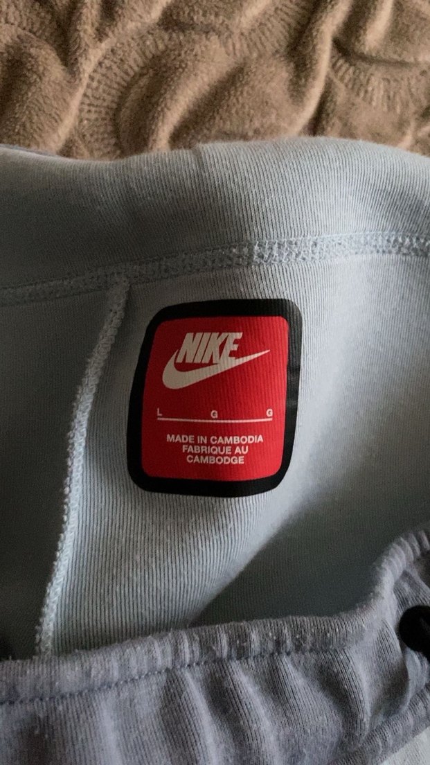 Orijinal Nike mavi Tech fleece eşofman altı - Görsel 4