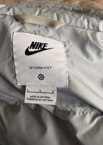 Orijinal Nike Gri Kapüşonlu Erkek Mont - Görsel 7