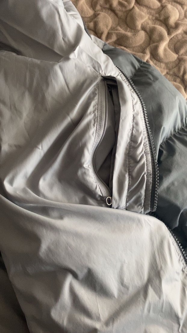 Orijinal Nike Gri Kapüşonlu Erkek Mont - Görsel 4