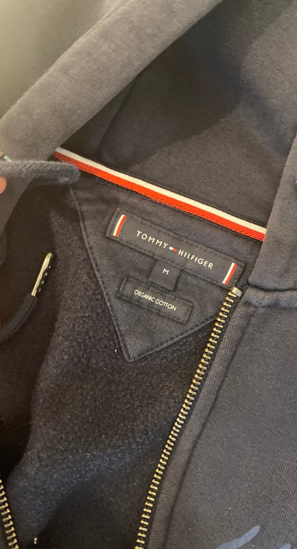 Tommy Hilfiger Fermuarlı Siyah Kapüşonlu Sweatshirt - Görsel 2